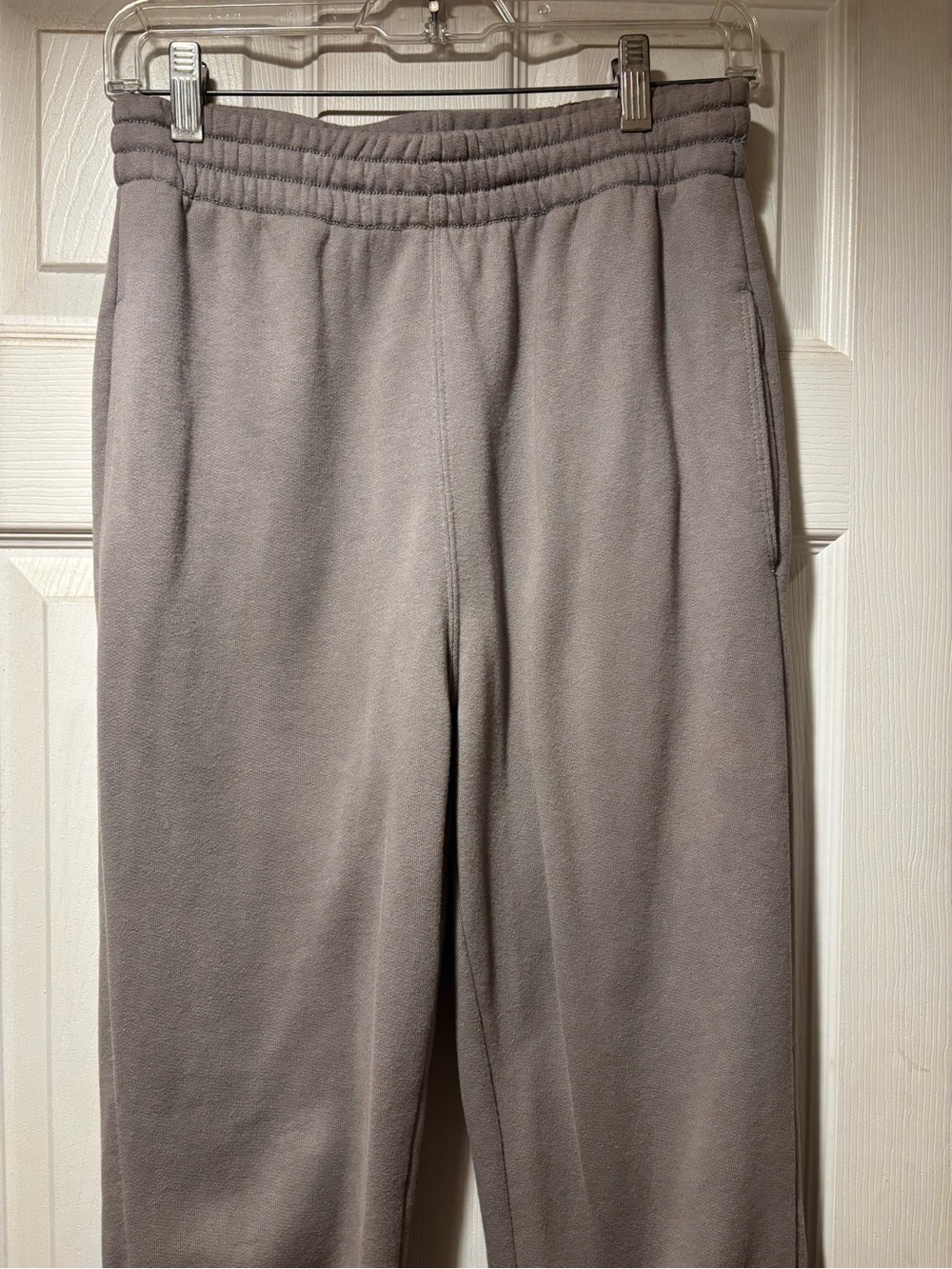 Abercrombie & Fitch Women's Gray Fleece Joggers